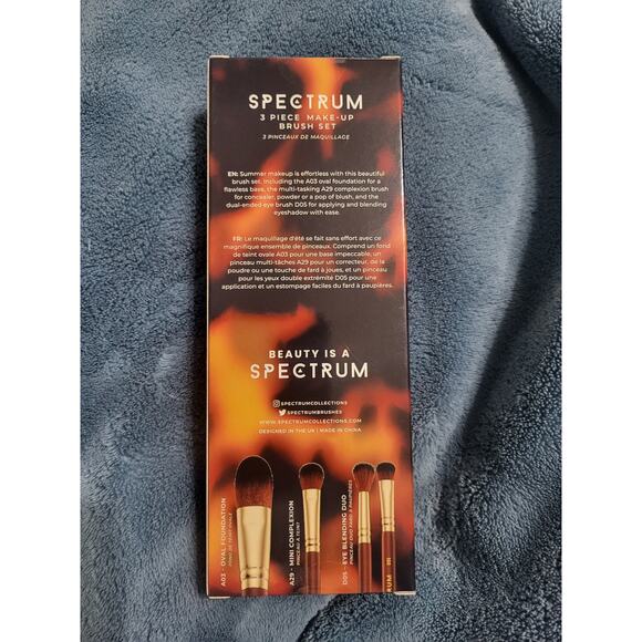 Spectrum 3 Piece Make-Up Brush Set - New - Picture 3 of 3